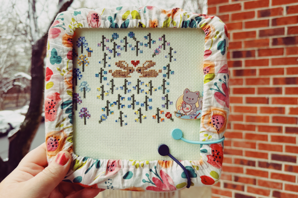 2026 Temperature Cross Stitch:&nbsp;February
